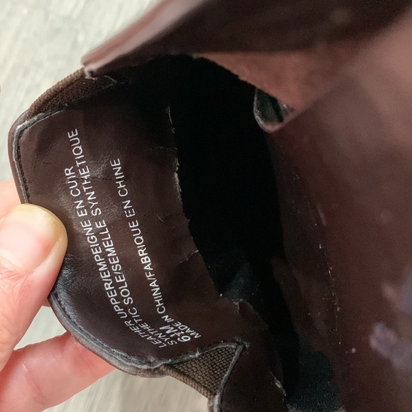 Dockers slip on leather dark brown shoes - Picture 8 of 8